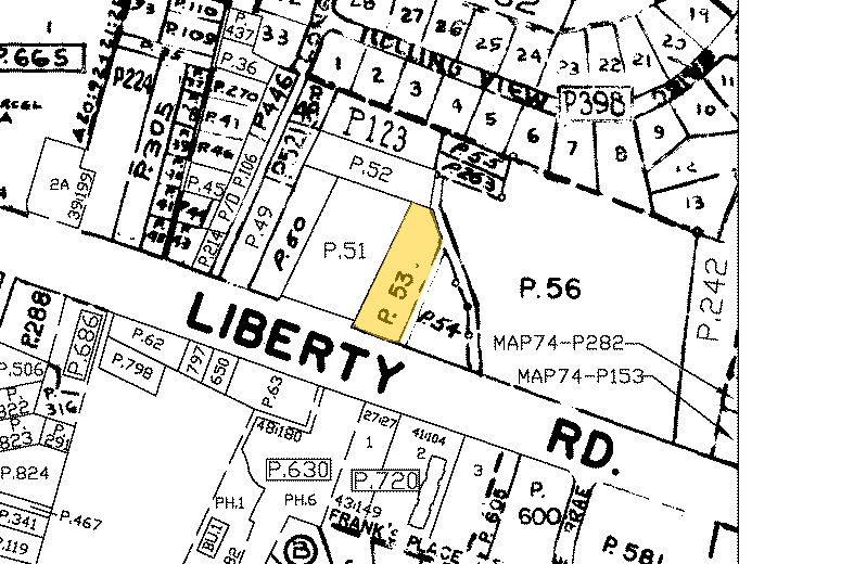 1542 Liberty Rd, Eldersburg, MD for lease - Plat Map - Image 2 of 3