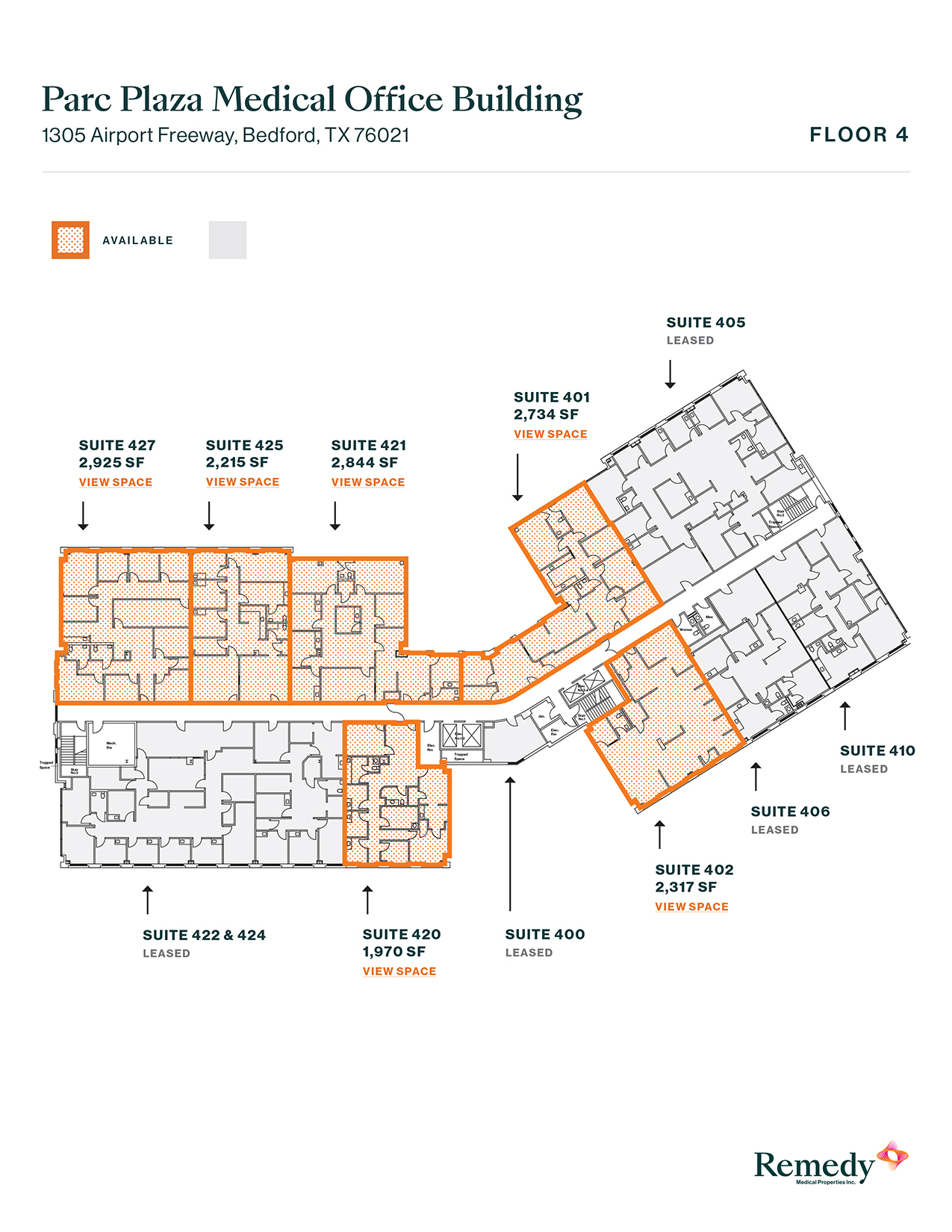 1305 Airport Fwy, Bedford, TX for lease Floor Plan- Image 1 of 4