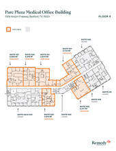 1305 Airport Fwy, Bedford, TX for lease Floor Plan- Image 1 of 4