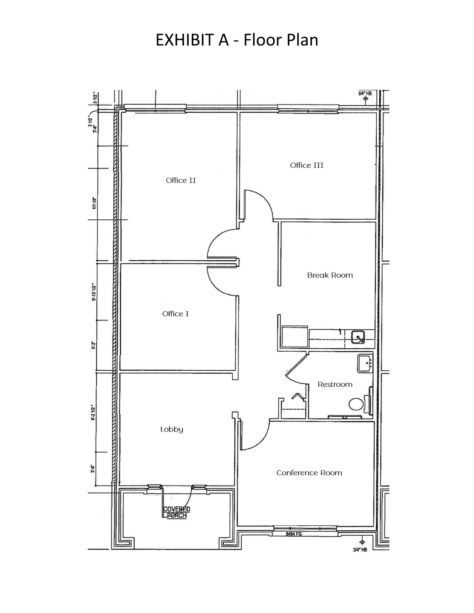 8018 Preston, Frisco, TX for lease Floor Plan- Image 1 of 1