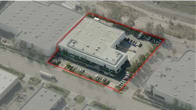 28334 Industry Dr, Valencia, CA - AERIAL  map view