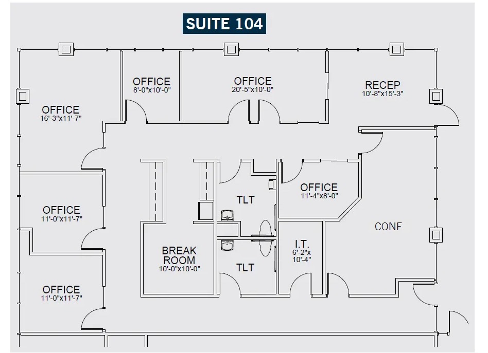 6515 S Rural Rd, Tempe, AZ for lease Floor Plan- Image 1 of 1