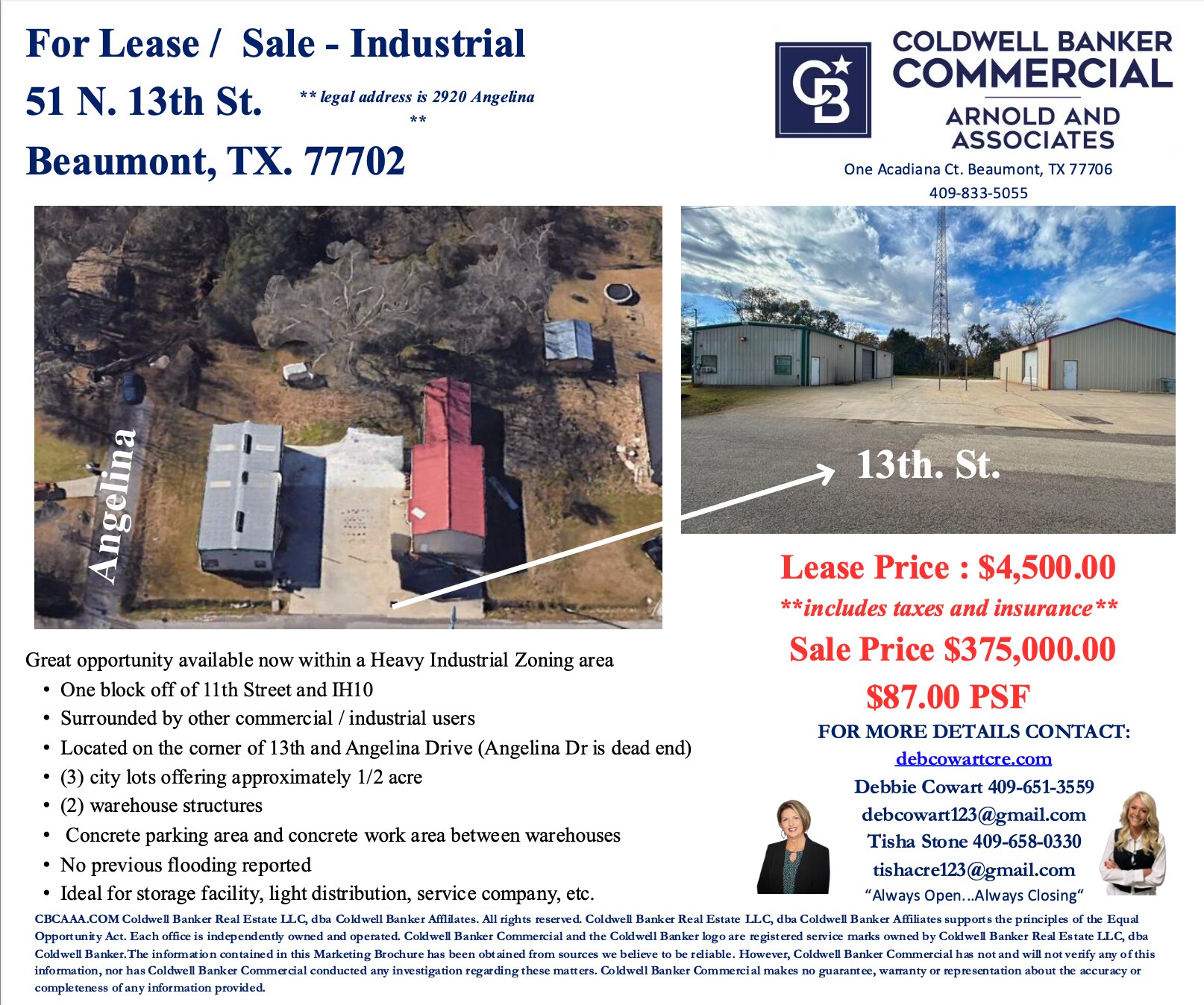 51 13th st, Beaumont, TX for lease Building Photo- Image 1 of 15