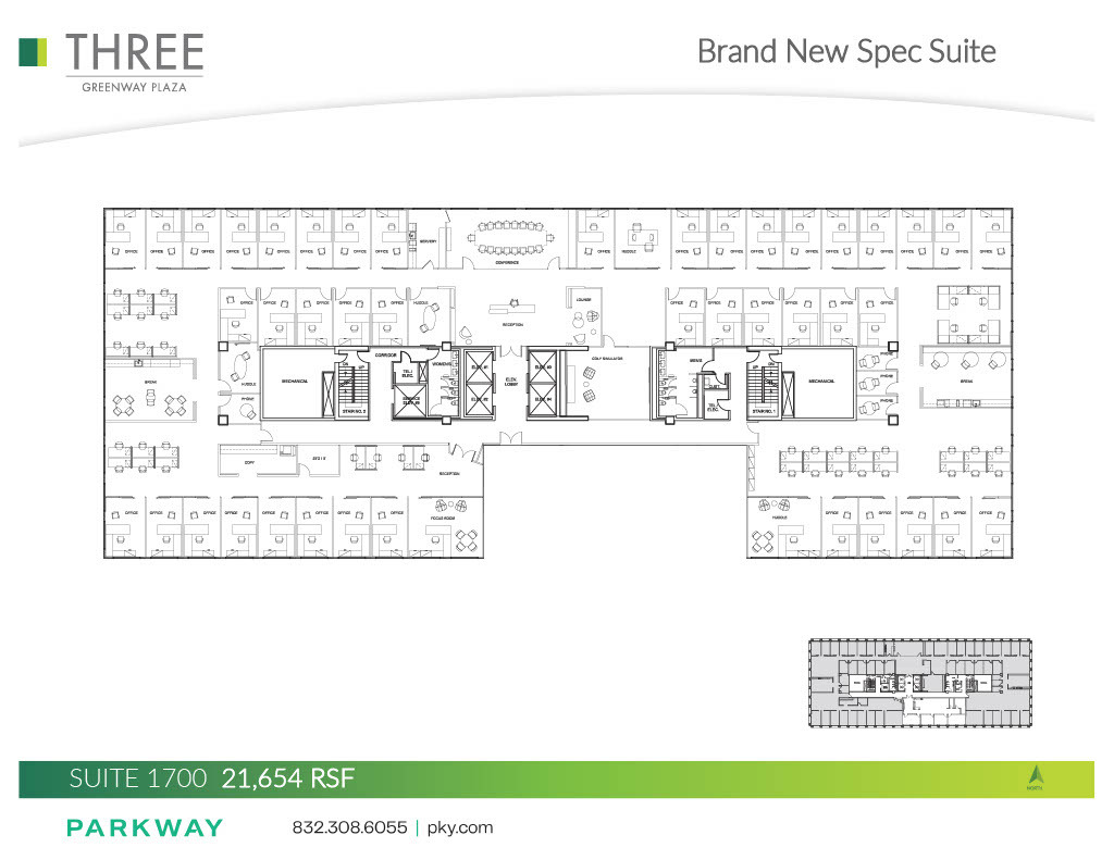 3 Greenway Plz, Houston, TX for lease Floor Plan- Image 1 of 4