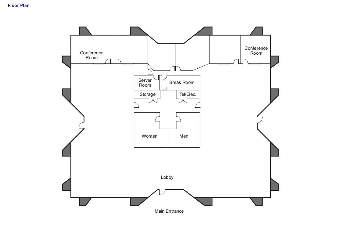 1255 Oakmead Pky, Sunnyvale, CA for lease Floor Plan- Image 1 of 1