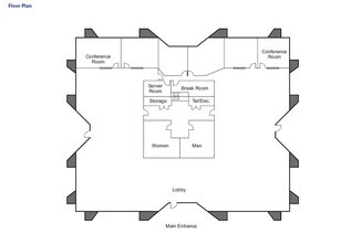 1255 Oakmead Pky, Sunnyvale, CA for lease Floor Plan- Image 1 of 1