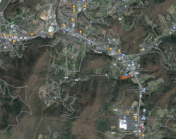 E Main St, Sylva, NC for sale - Aerial - Image 1 of 1