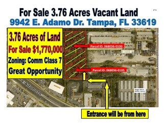 More details for 9942 E Adamo Dr, Tampa, FL - Land for Sale