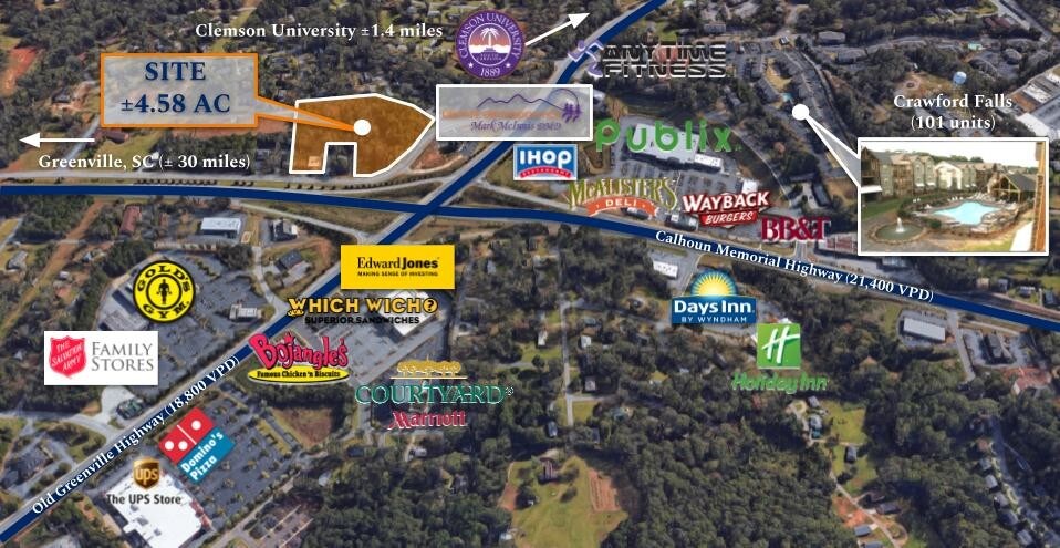 Frontage Rd, Clemson, SC for sale - Building Photo - Image 1 of 1