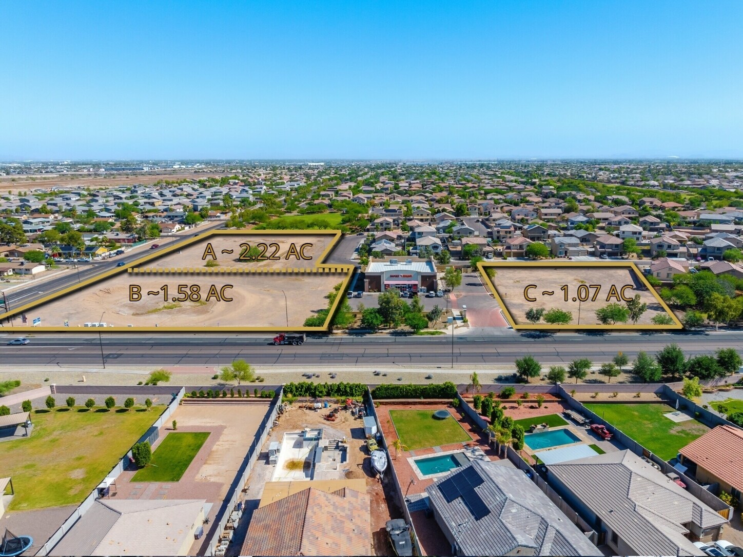 El Mirage & Lower Buckeye Rd Rd, Avondale, AZ for sale Primary Photo- Image 1 of 22