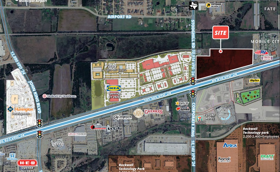 NEC I-30 & FM 549, Rockwall, TX for lease Primary Photo- Image 1 of 3