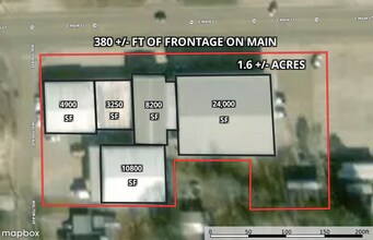 1103 E Main St, Philadelphia, MS - AERIAL  map view