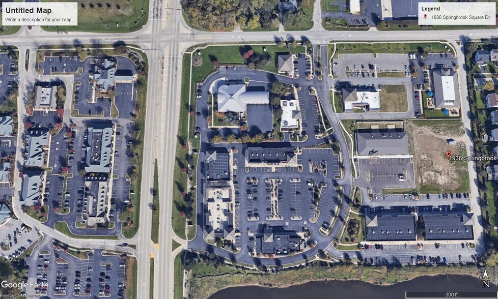 1936 Springbrook Square Dr, Naperville, IL for sale - Aerial - Image 1 of 1