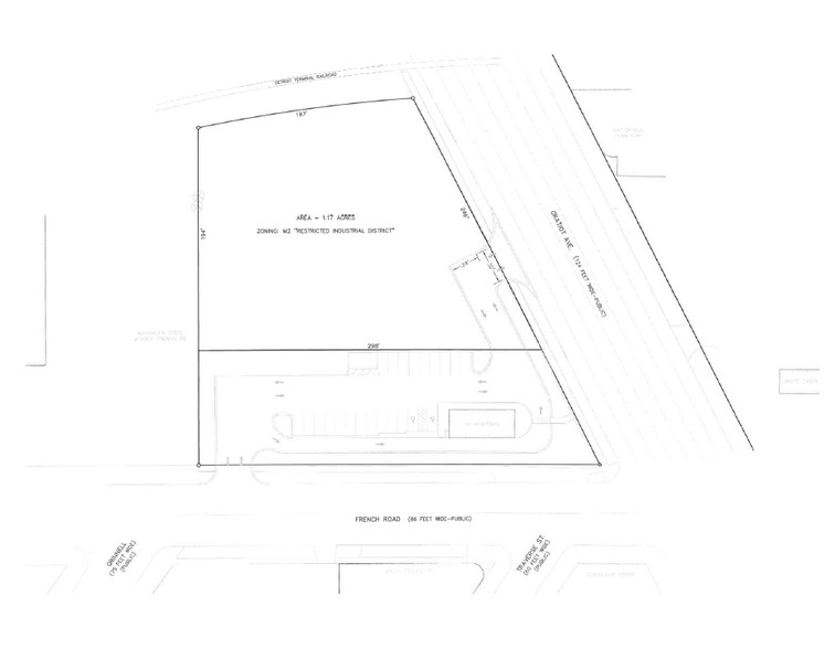 Gratiot Ave, Detroit, MI for sale - Plat Map - Image 2 of 2