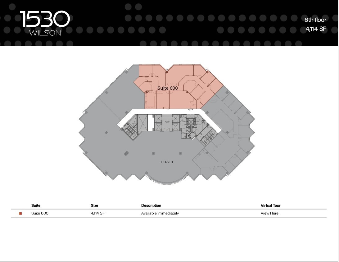 1530 Wilson Blvd, Arlington, VA for lease Floor Plan- Image 1 of 1