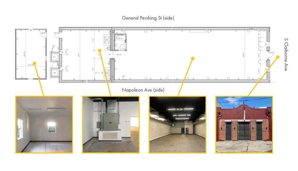 4321 S Claiborne Ave, New Orleans, LA for lease - Site Plan - Image 3 of 3