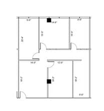 400 N Sam Houston Pky E, Houston, TX for lease Floor Plan- Image 1 of 1