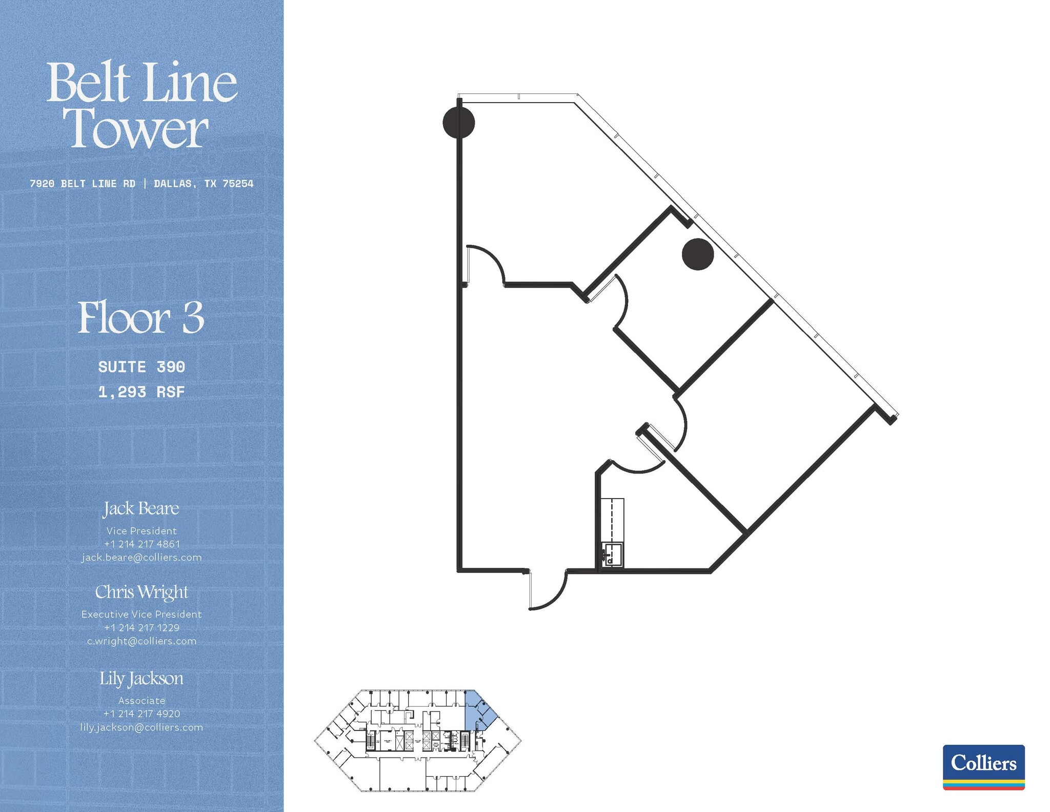 7920 Belt Line Rd, Dallas, TX for lease Floor Plan- Image 1 of 1