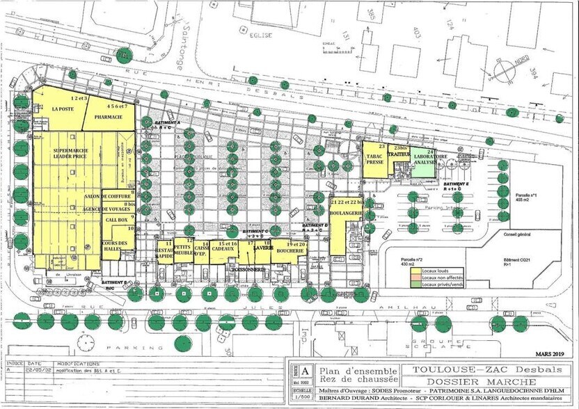 4 Place Genevieve Anthonioz De Gaulle, Toulouse for lease - Site Plan - Image 3 of 5