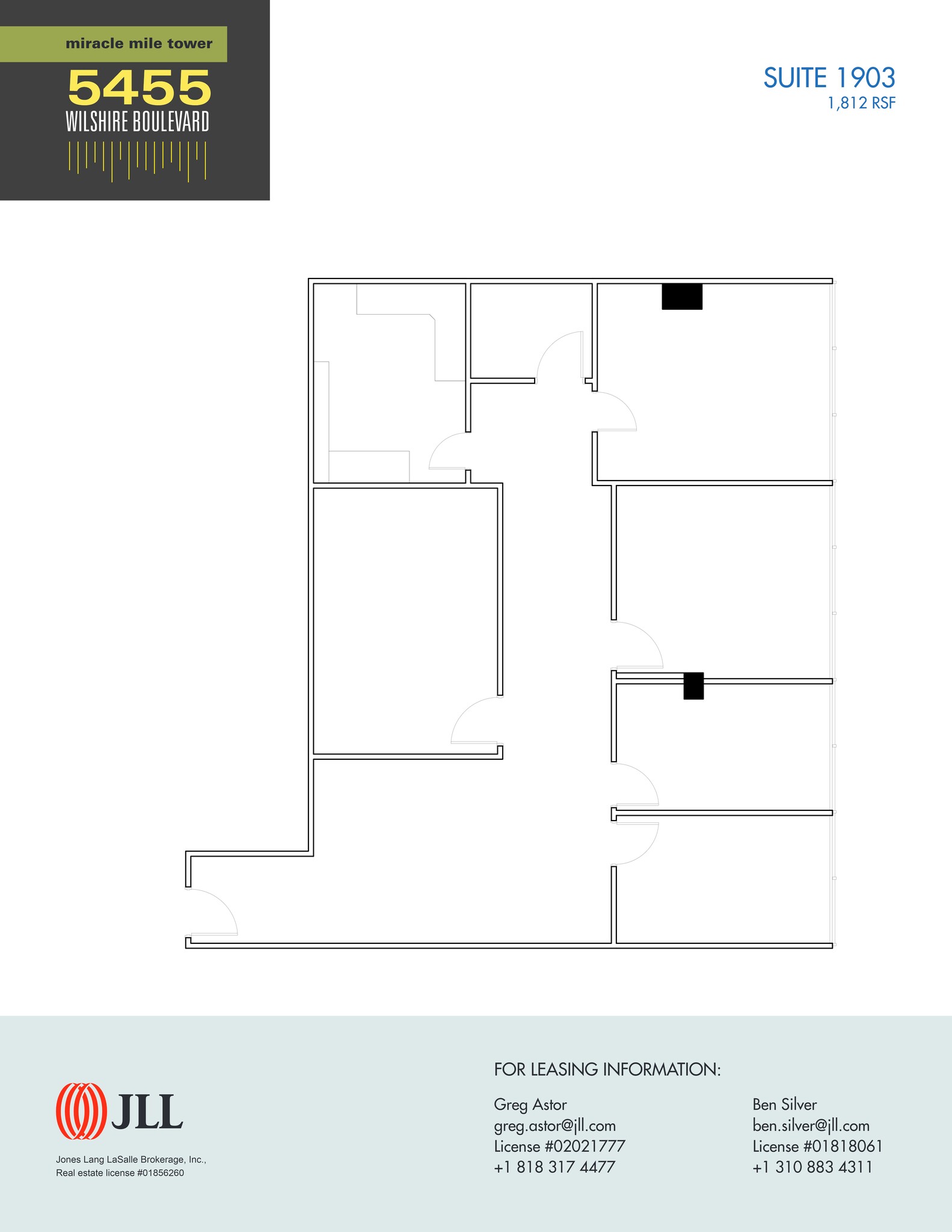 5455 Wilshire Blvd, Los Angeles, CA for lease Site Plan- Image 1 of 1