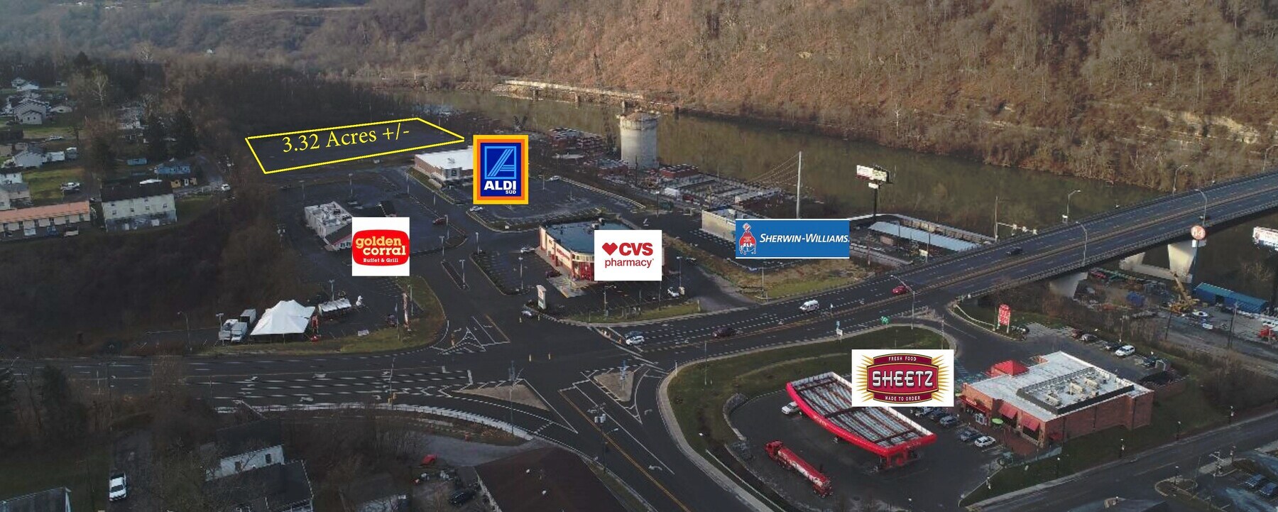 Monongalia Boulevard River Landing Plz, Star City, WV 26505