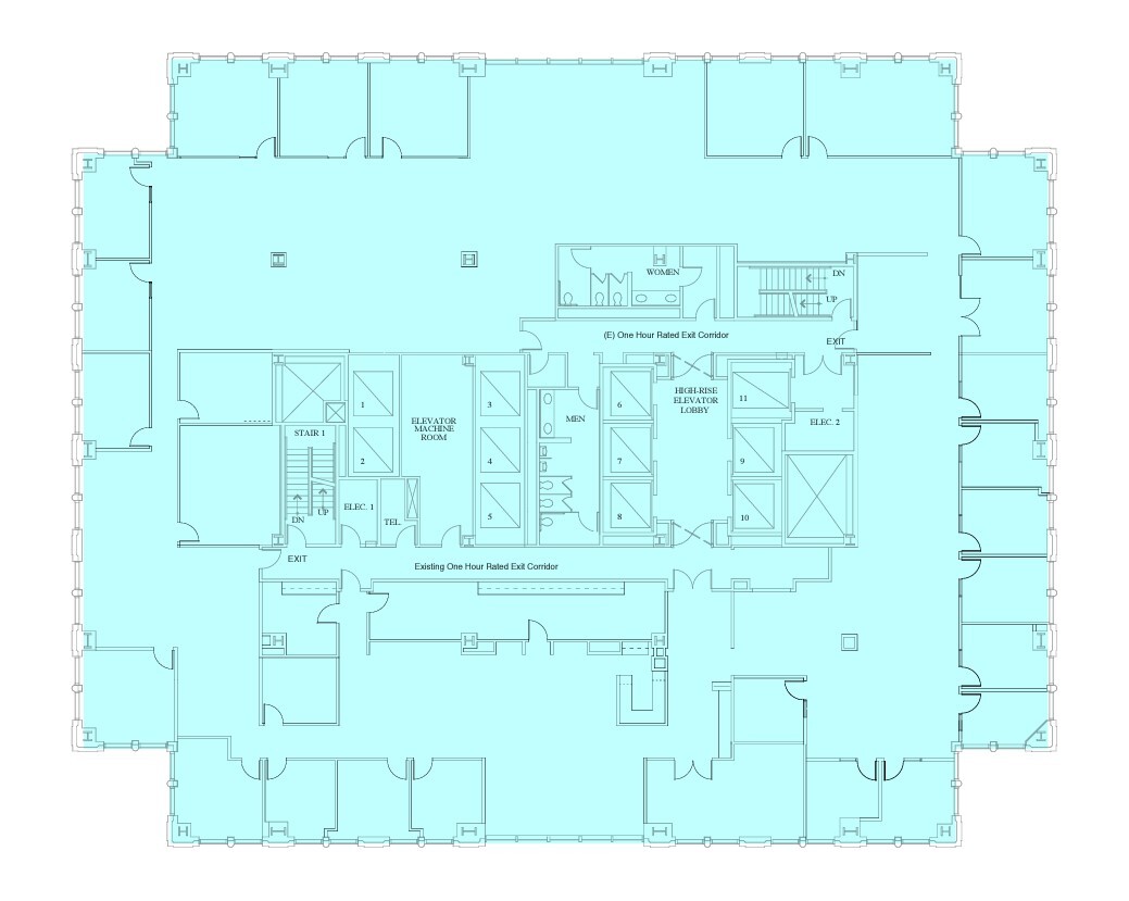 980 9th St, Sacramento, CA for lease Floor Plan- Image 1 of 1