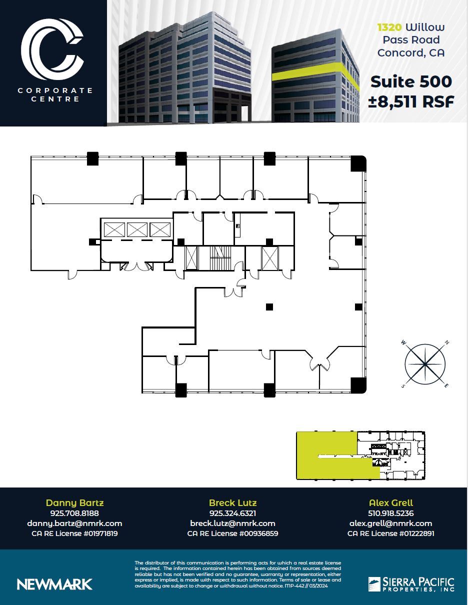 1390 Willow Pass Rd, Concord, CA for lease Floor Plan- Image 1 of 1