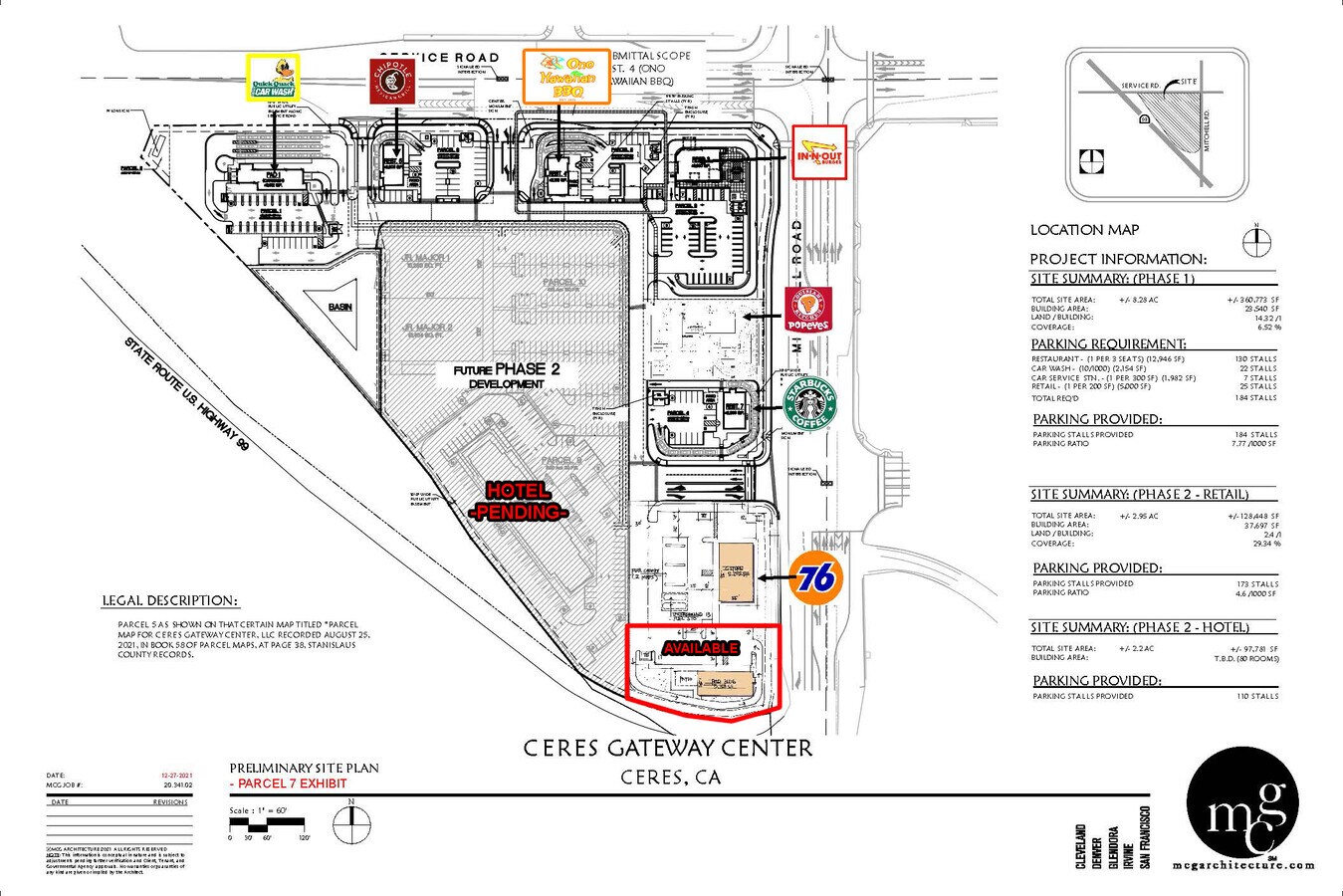 Swq Service Rd & Mitchell Rd, Ceres, CA 95307 Ceres Gateway Center