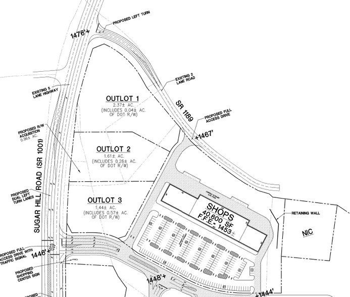 2845 Sugar Hill Rd, Marion, NC for sale - Plat Map - Image 1 of 1