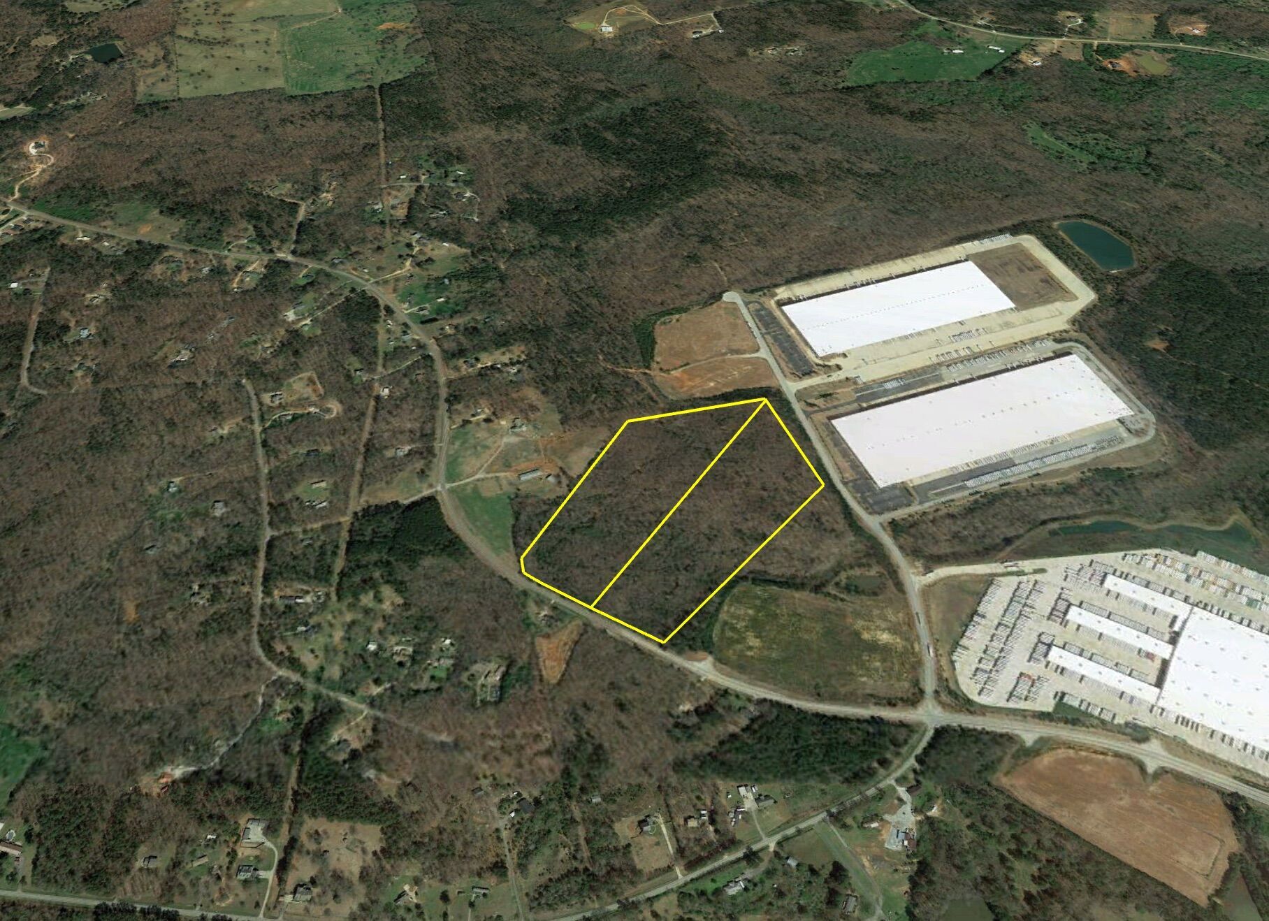 Holly Springs Rd, Pendergrass, GA for sale Aerial- Image 1 of 1