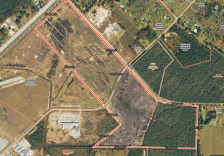 US 84 hwy, Blackshear, GA - AERIAL map view