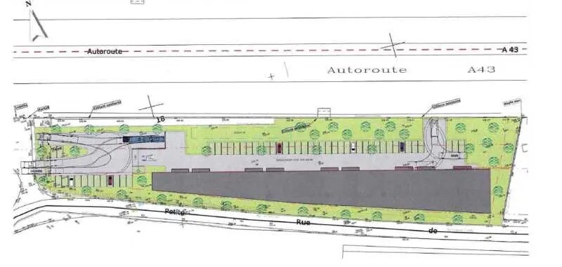 Flex in Bourgoin-Jallieu for lease - Floor Plan - Image 3 of 4