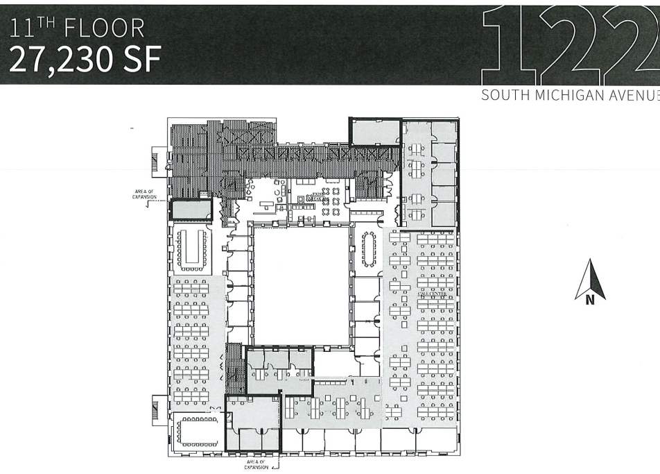 122 S Michigan Ave, Chicago, IL for lease Floor Plan- Image 1 of 1