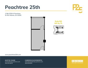 1718-1720 NW Peachtree St, Atlanta, GA for lease Site Plan- Image 1 of 1