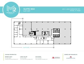 225 E John Carpenter Fwy, Irving, TX for lease Floor Plan- Image 2 of 2