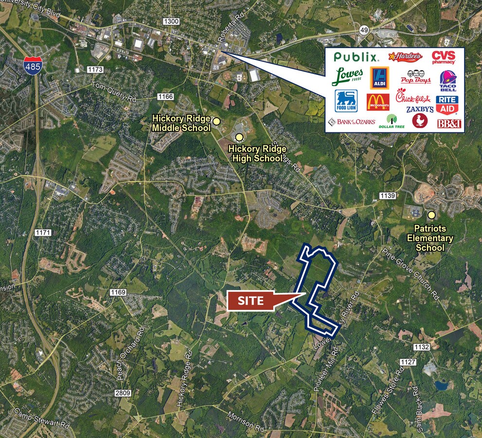 9820 Lower Rocky River Rd, Concord, NC 28025