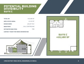 1786 Whitney Mesa Dr, Henderson, NV for lease Floor Plan- Image 1 of 1