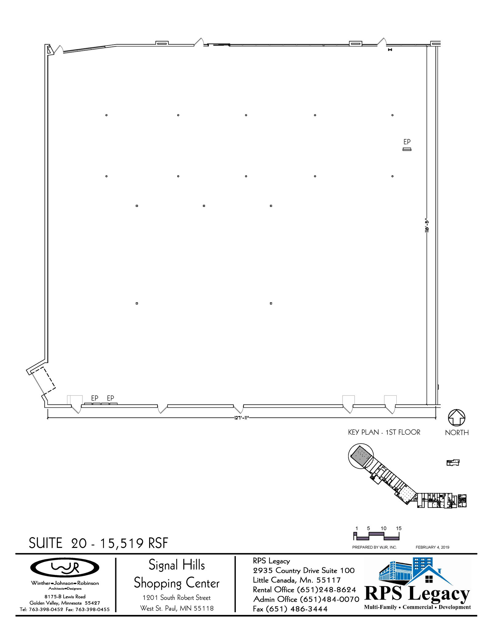 1201 Robert St S, West Saint Paul, MN for lease Floor Plan- Image 1 of 2