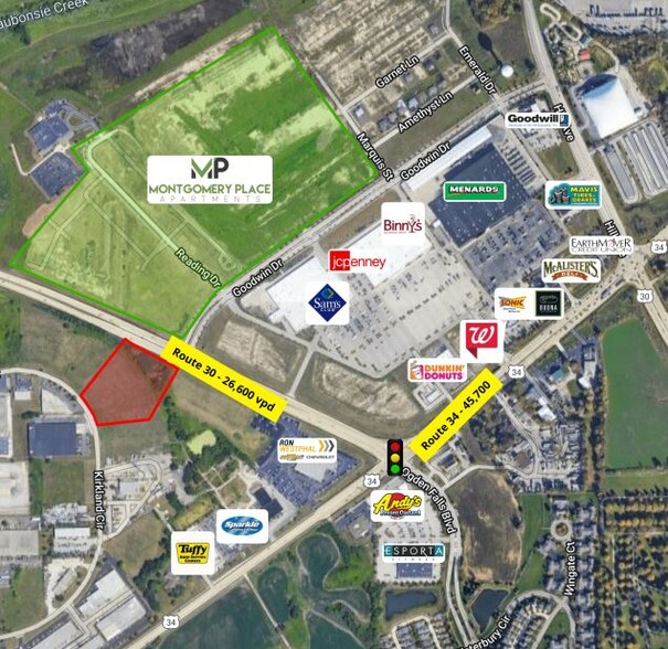 Kirkland Circle & Route 30, Oswego, IL for sale - Building Photo - Image 1 of 1