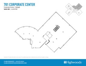 701 Corporate Center Dr, Raleigh, NC for lease Floor Plan- Image 1 of 1