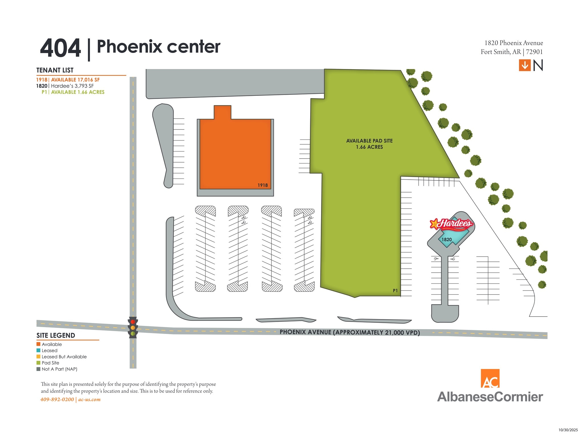 1820 Phoenix Ave, Fort Smith, AR for lease Site Plan- Image 1 of 2