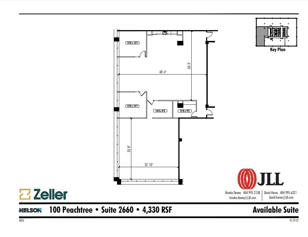 100 Peachtree St NW, Atlanta, GA for lease Floor Plan- Image 1 of 1