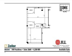 100 Peachtree St NW, Atlanta, GA for lease Floor Plan- Image 1 of 1