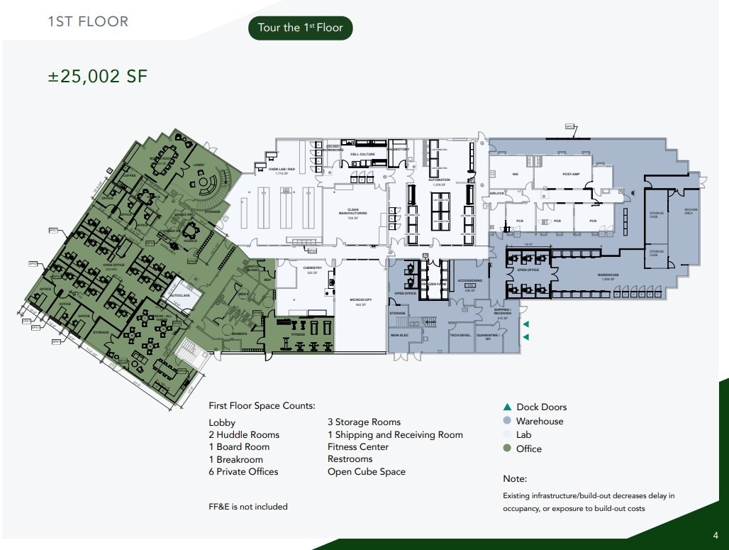 9955 Mesa Rim Rd, San Diego, CA for lease Floor Plan- Image 1 of 11