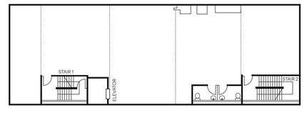 1071-1073 Yonge St, Toronto, ON for lease Floor Plan- Image 1 of 1