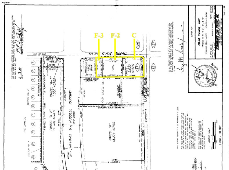 Tharpe Rd, Warner Robins, GA for sale - Building Photo - Image 2 of 2