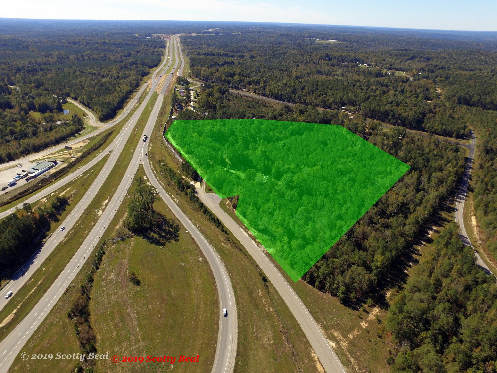 146 Macon Ridge Rd, Ellerbe, NC for sale Aerial- Image 1 of 10