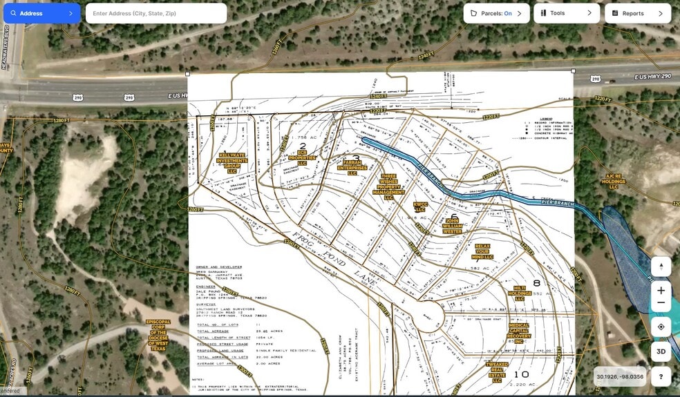 119 Frog Pond Ln, Dripping Springs, TX 78620 Frog Pond Ln on US 290