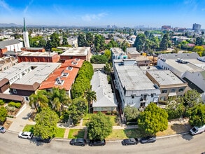 1031-1033 10th St, Santa Monica, CA - AERIAL map view - Image1