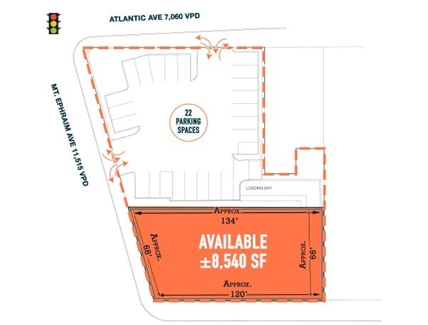 1426 Mount Ephraim Ave, Camden, NJ for lease Site Plan- Image 1 of 1